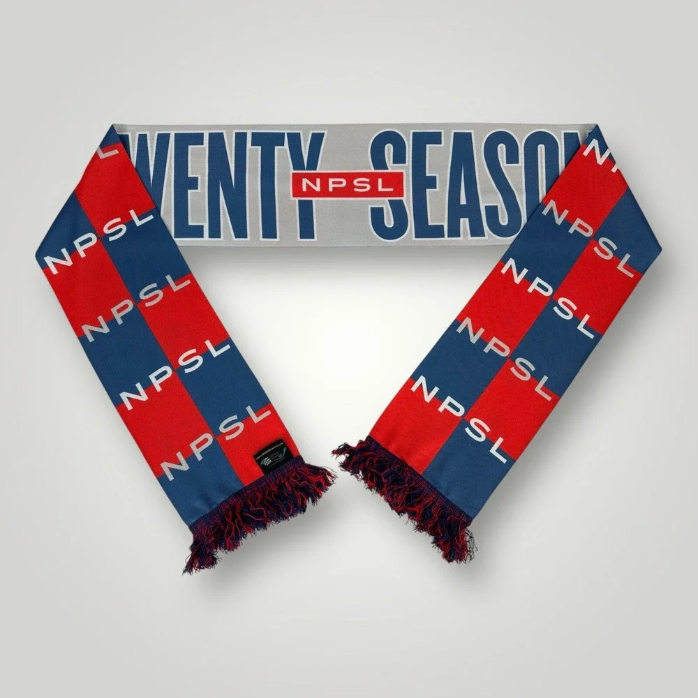 NPSL Twenty Seasons Scarf (National Premier Soccer League) 6.25